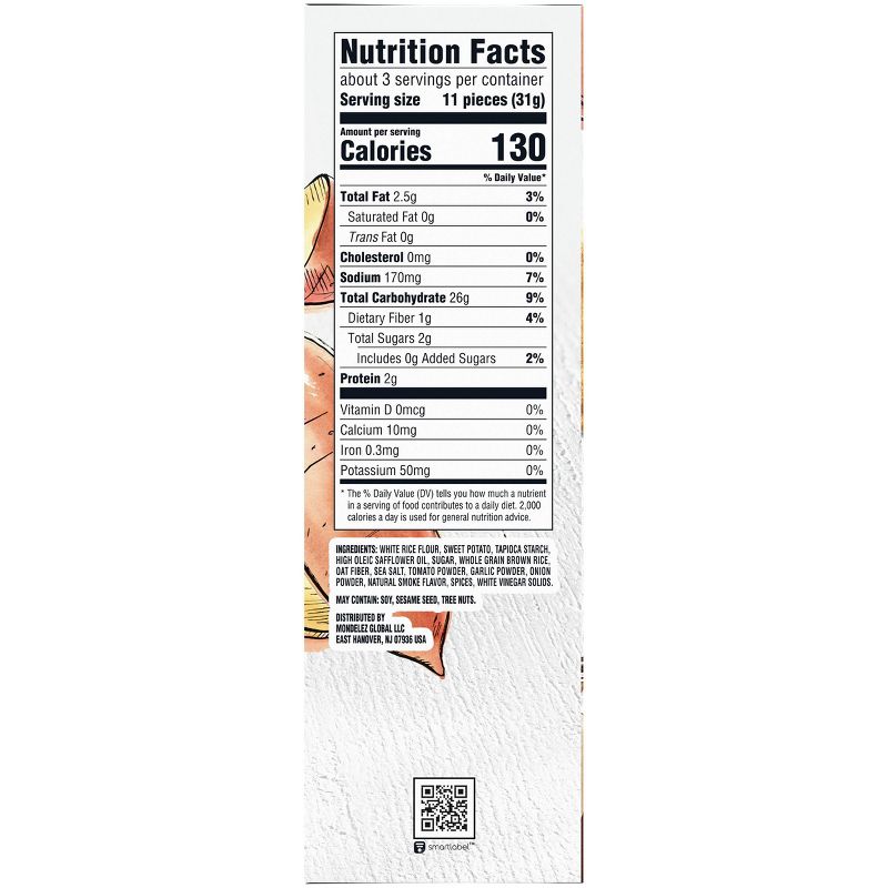 Good Thins Sweet Potato Barbecue Gluten Free - 3.5oz