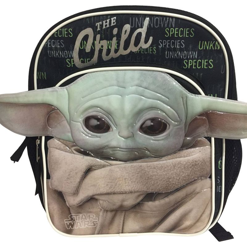 Kids' Disney Baby Yoda Mini Backpack - Black