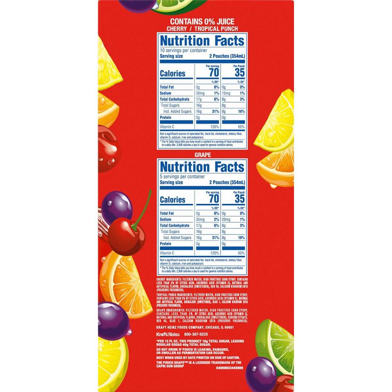 Kool-Aid Jammers Variety Pack - 30pk/6 fl oz Pouches