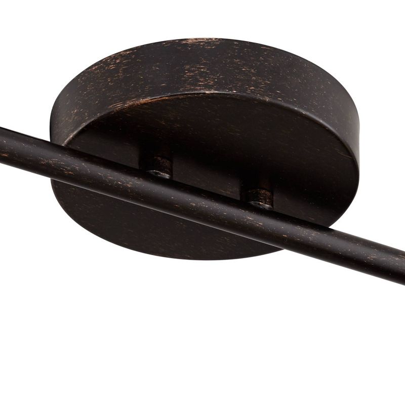 Pro Track 34 1/8" Wide Bronze Finish 4-Light Track Fixture