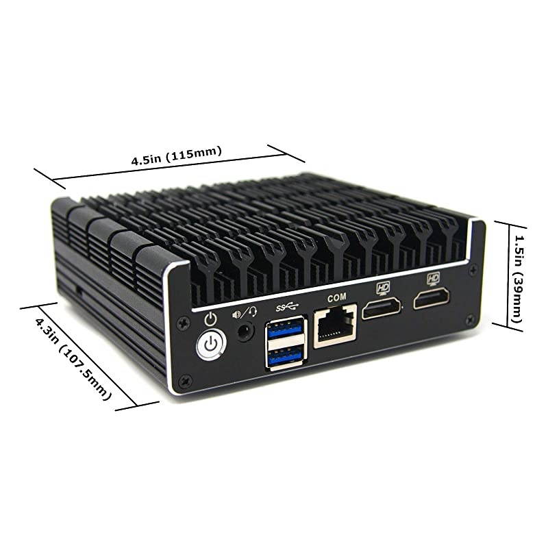 Vault 4 Port, Firewall Micro Appliance/Mini PC - Intel Quad Core, AES-NI, 8GB RAM, 120GB mSATA SSD