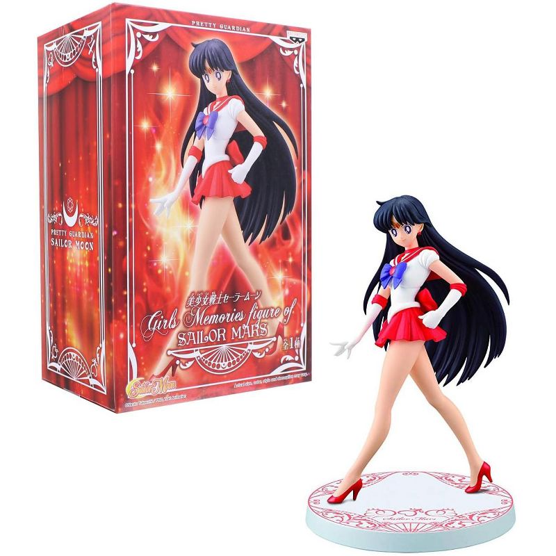 Little Buddy LLC Sailor Moon Girls Memories 6 Inch Collectible PVC Figure - Sailor Mars