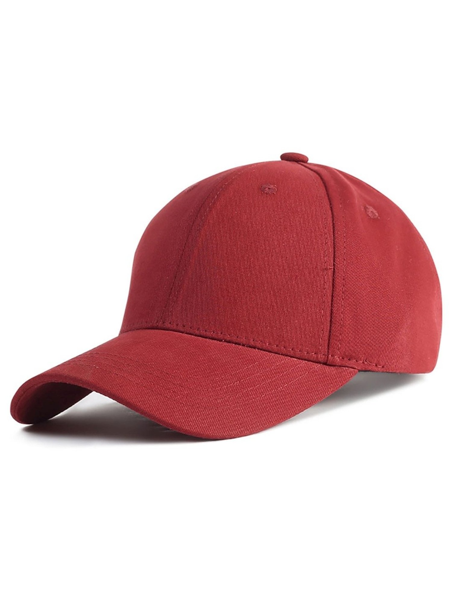 Omtex Unisex Polo Cotton Cap (Maroon) Size - Free Size