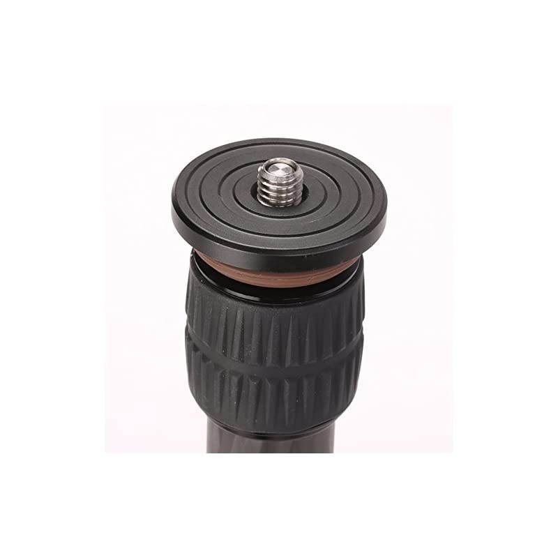 DC322C CF Tripod Extension Tube Carbon Fiber 2 Section Center Column Extender w 14quot 38quot Stud