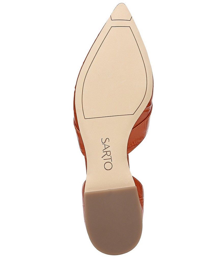 Trotters Harlow Lizard Patent Suede Leather Slip-Ons