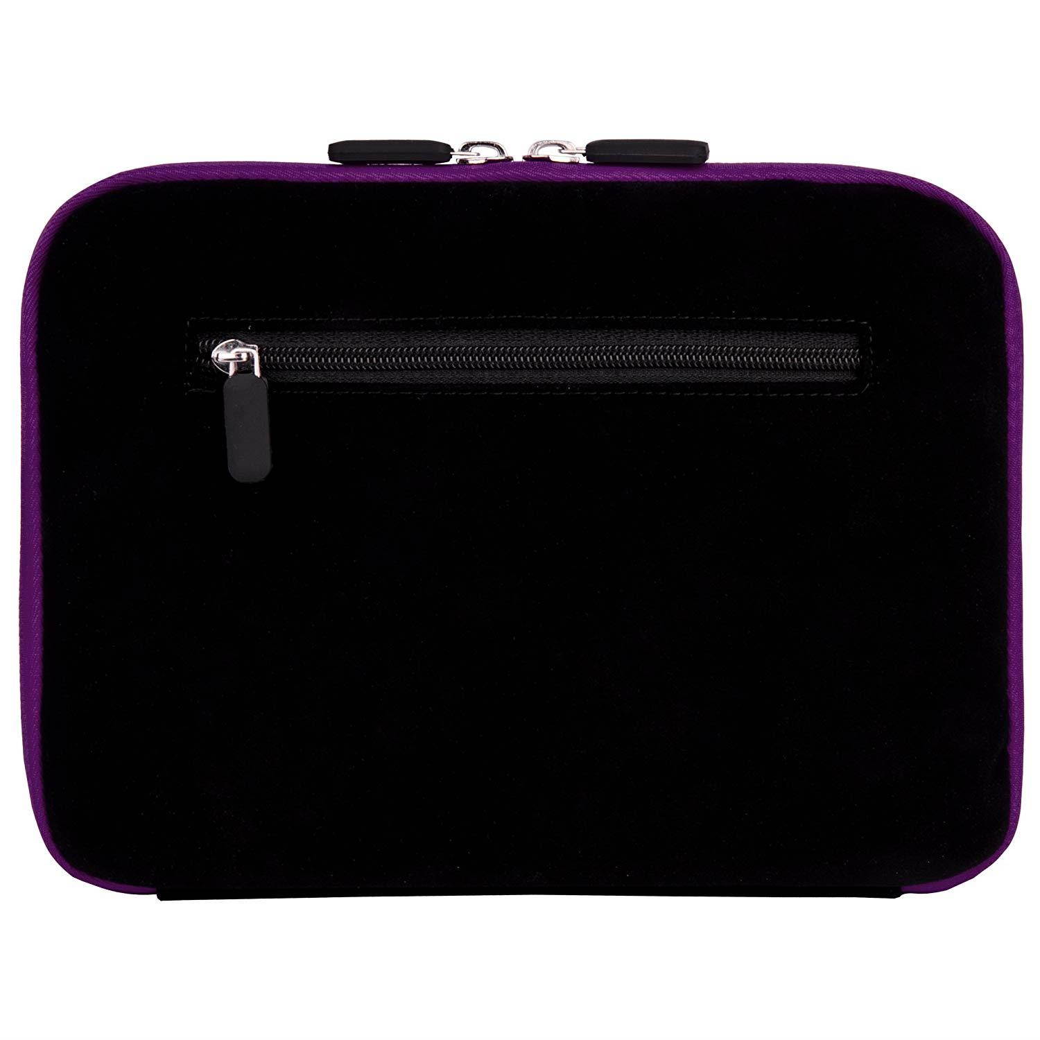 SumacLife Micro Suede Carrying Sleeve with Rear Pocket for 8-8.9 Inches Tablets (SLMSuede8BPUP)