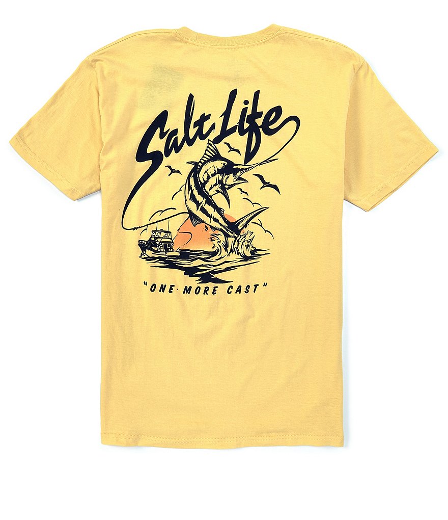 Salt Life Short-Sleeve One More Cast Graphic T-Shirt