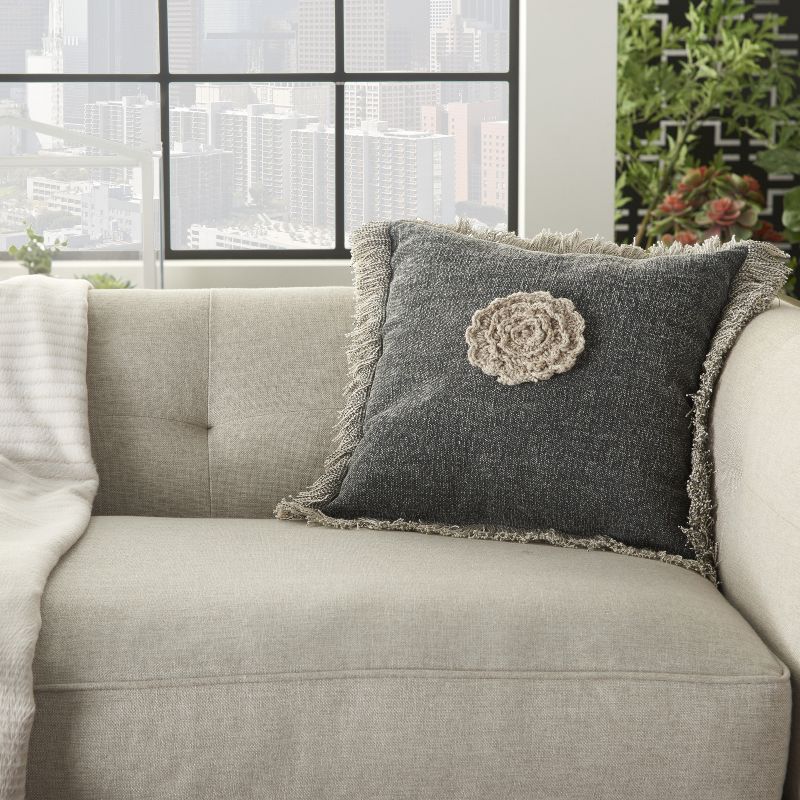 Life Styles GT060 Charcoal 16" x 16"