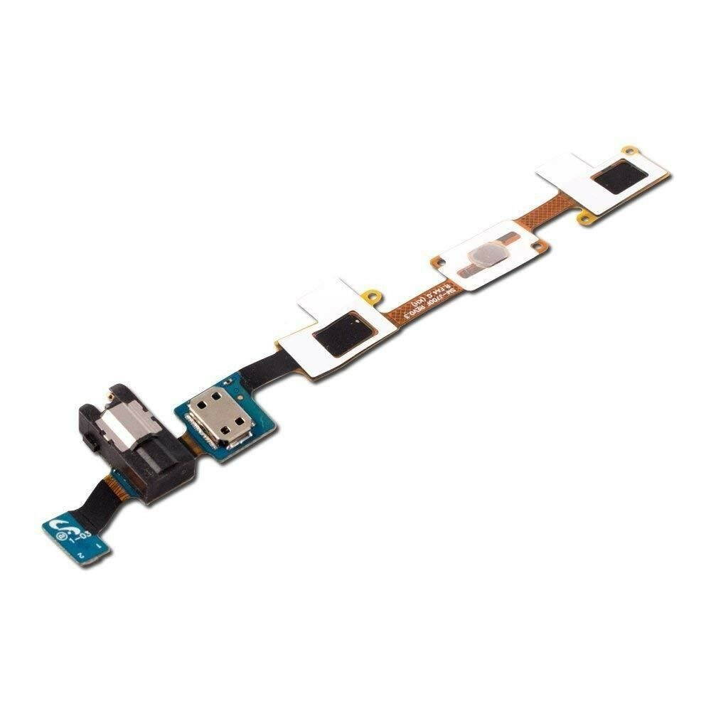 OEM Home Button Sensor Key + Audio Jack Flex Cable For   Galaxy J7 J700