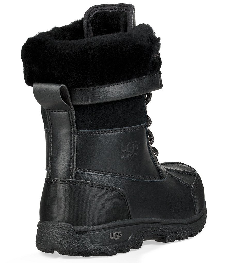 UGG&reg; Kids' Butte II Waterproof and Leather Winter Boots (Youth)