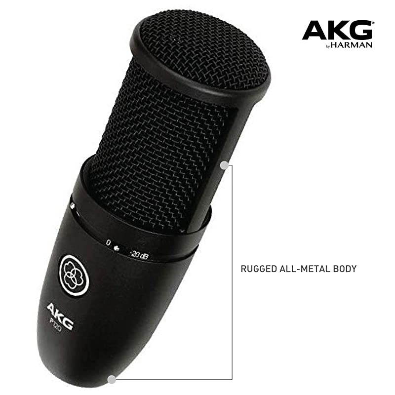 P120 HighPerformance General Purpose Recording Microphone