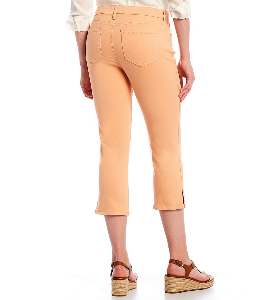 NYDJ Chloe Side Slit Hem Capri Jeans