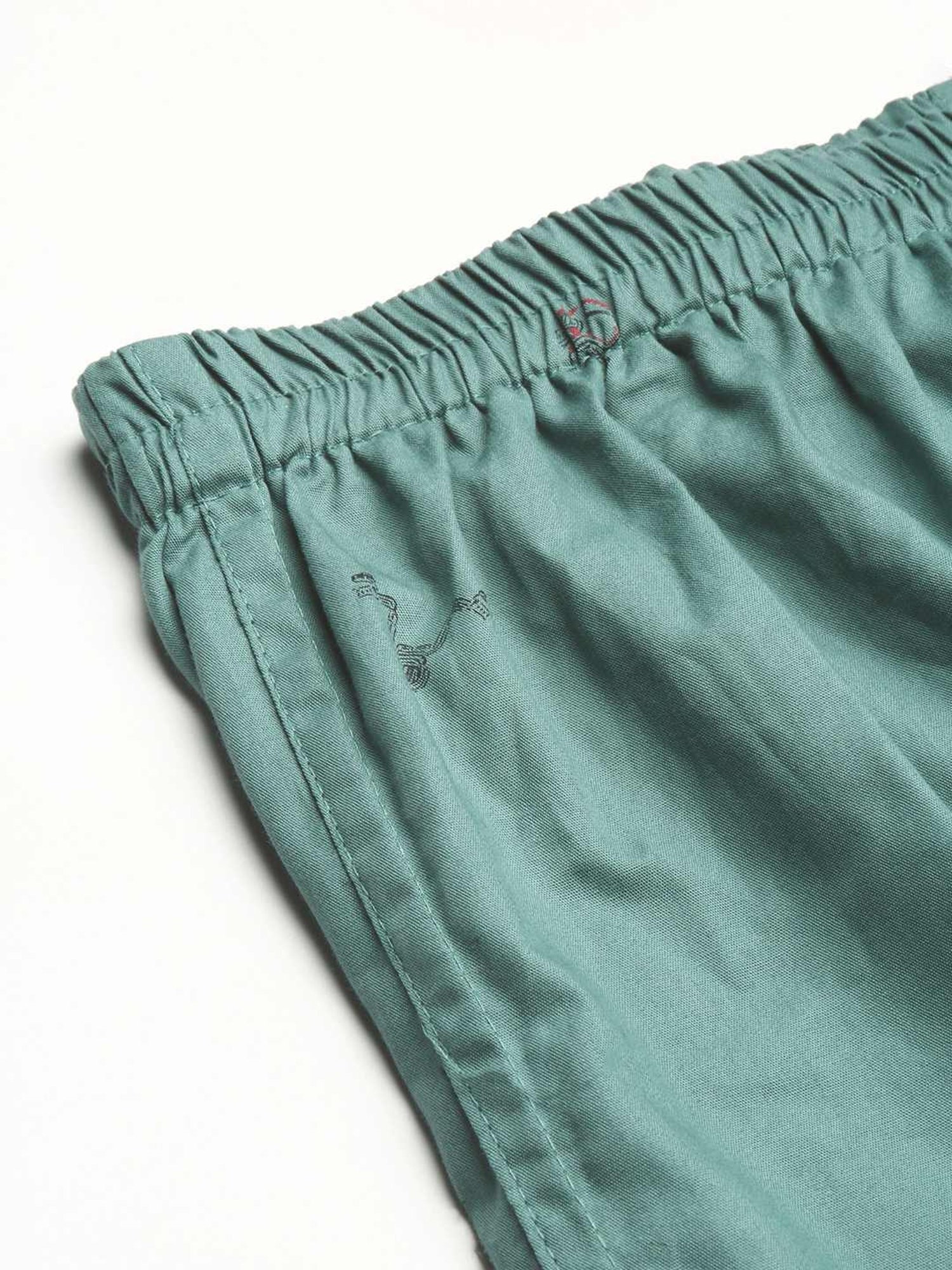 SHOWOFF Green Slim Fit Printed Boxers