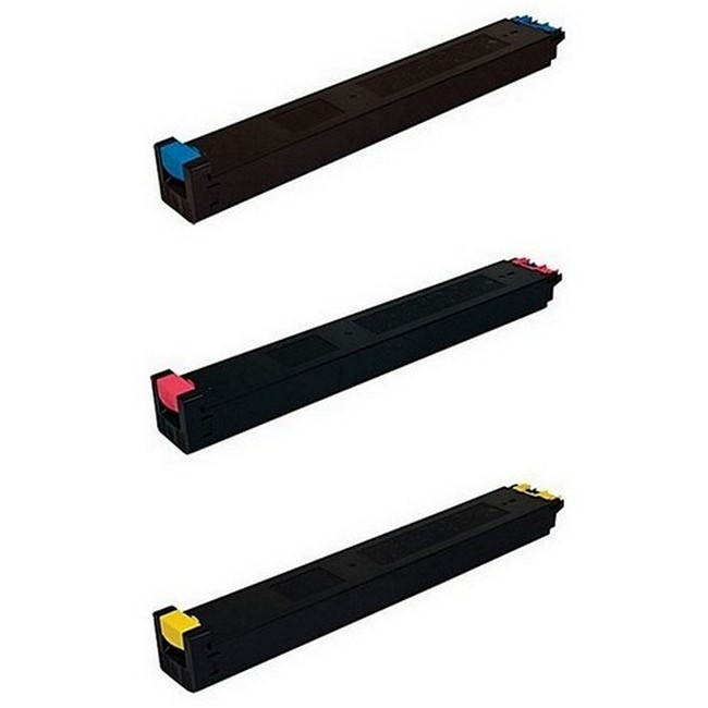 SuppliesMAX Compatible Replacement for Sharp MX-2300/2700/3500/3501/4500/4501 Toner Cartridge Combo Pack (C/M/Y) (MX-45NTCMY)