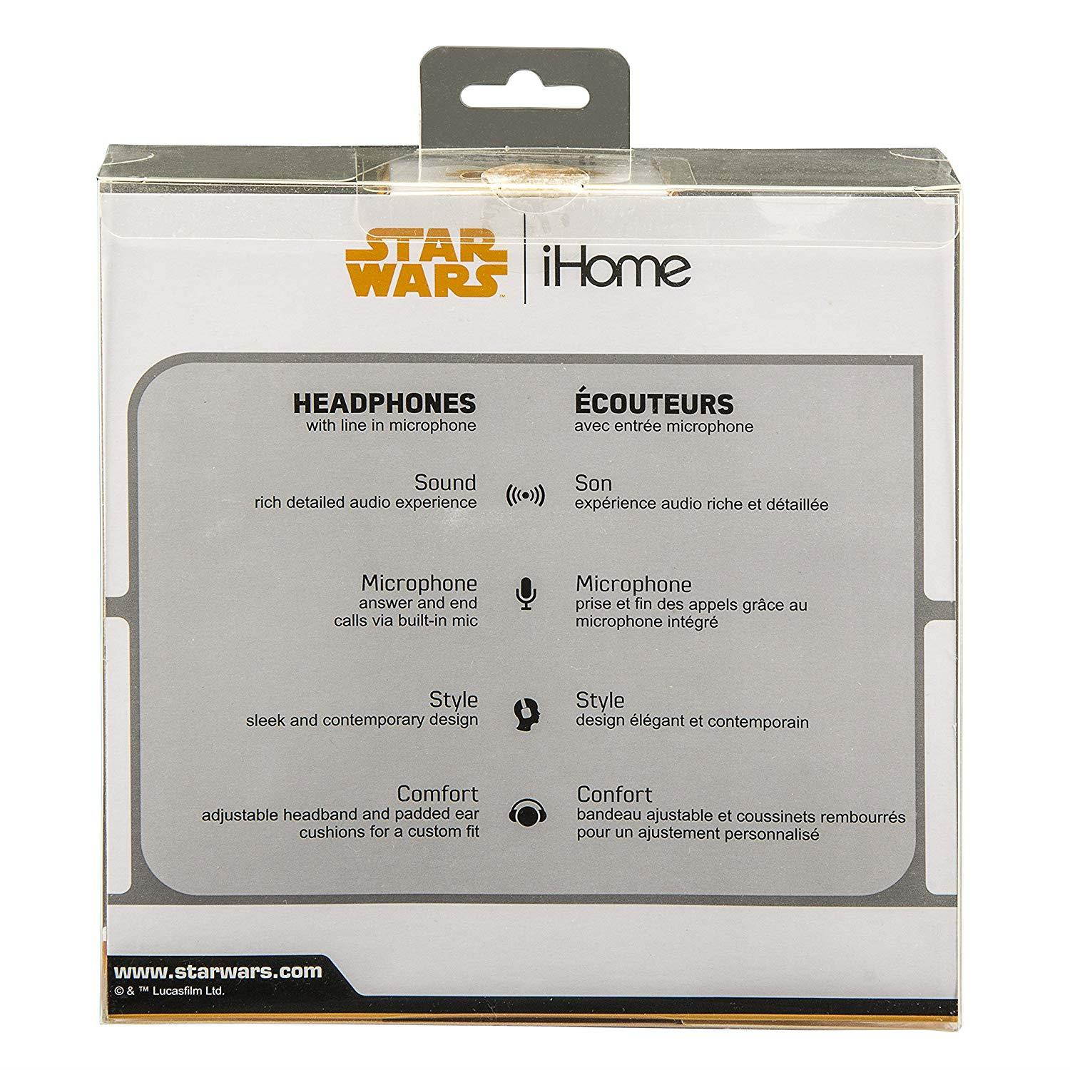 Star Wars Han Solo Movie Millenium Falcon Over the Ear Headphones with Built in Microphone