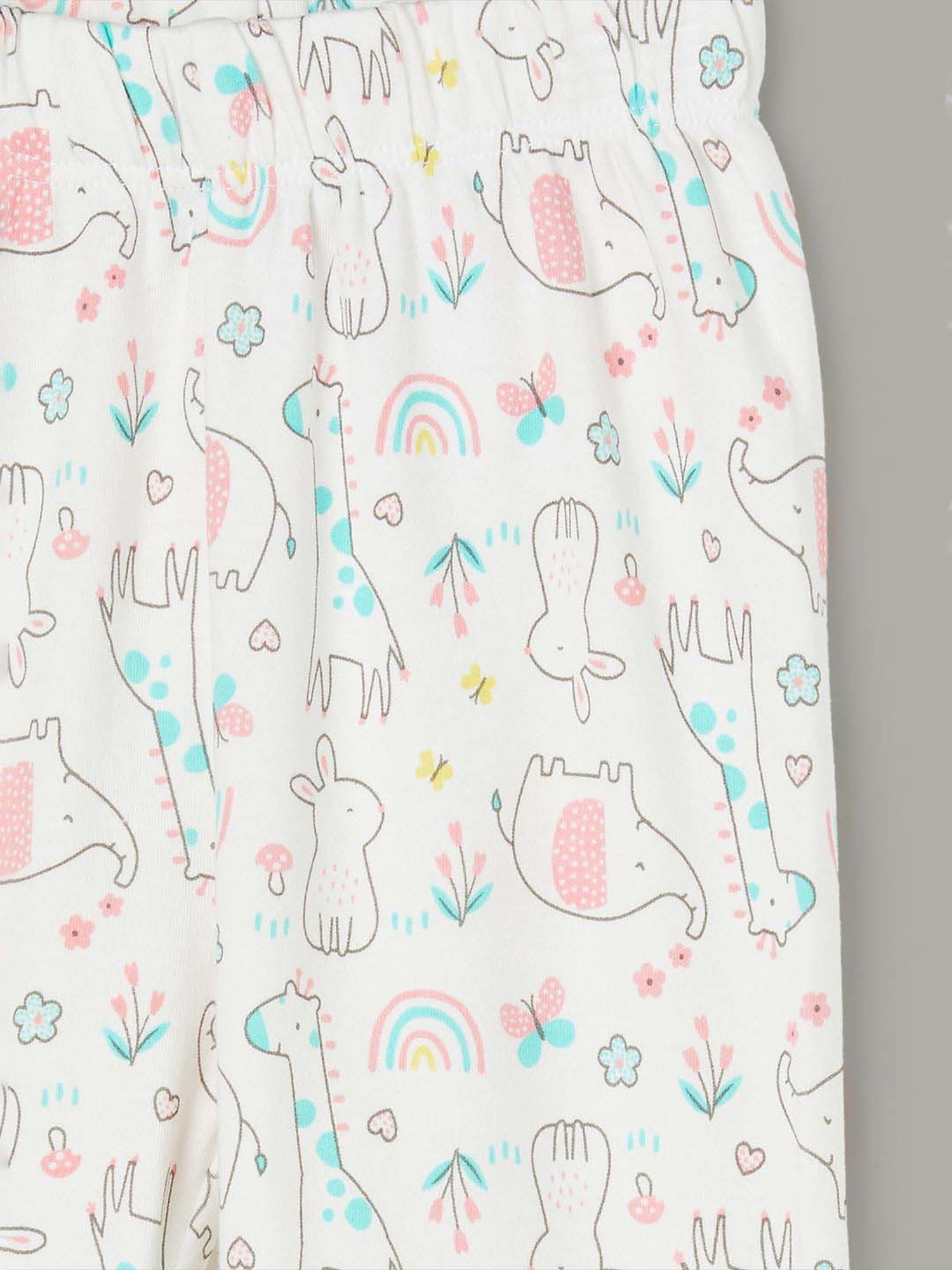 GJ baby Green & White Cotton Camouflage Full Sleeves T-Shirt Set