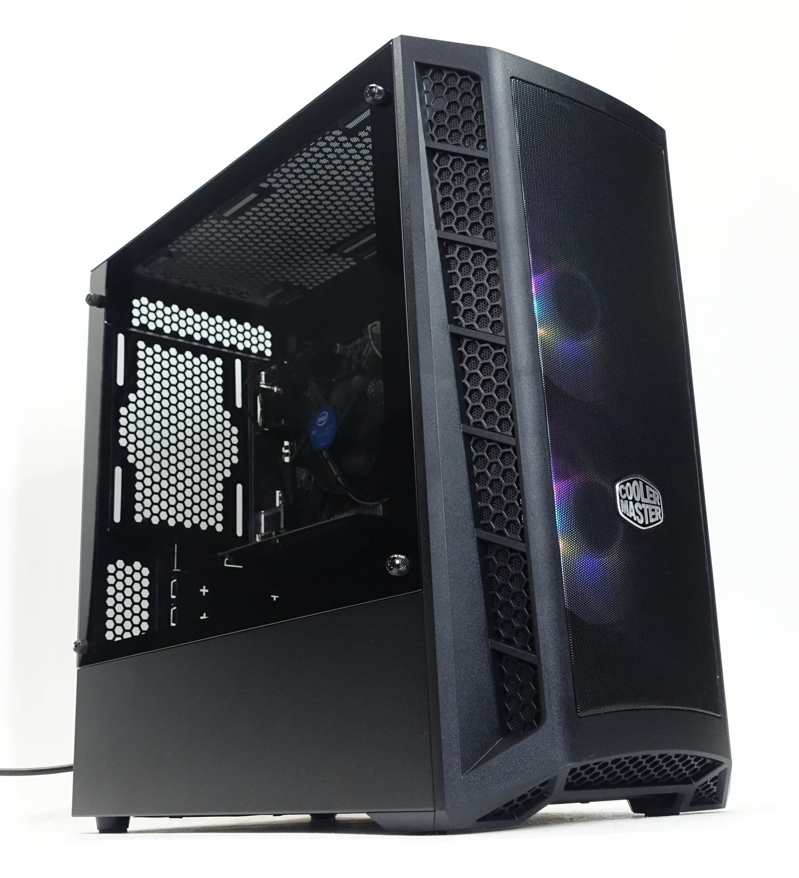Custom Gaming Desktop PC - Intel i3-10100F 3.6GHz - 8GB DDR4 RAM - 240GB M.2 SSD (Solid State Drive) - 500w 80+ Bronze PSU - Wi-Fi