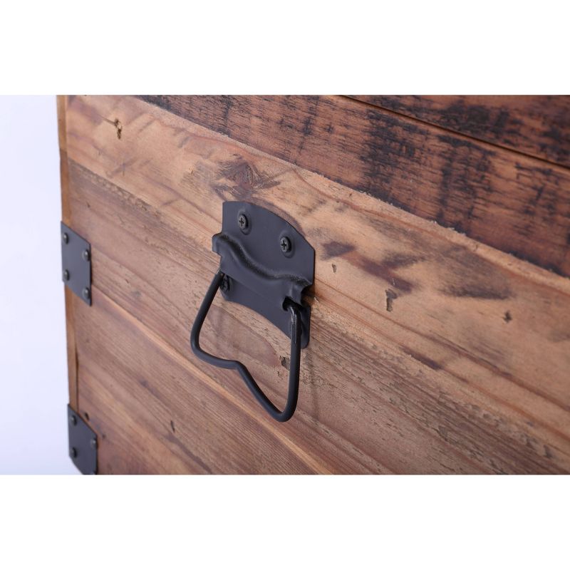 Ambrose Trunk Table Brown/Black - Summerland Home