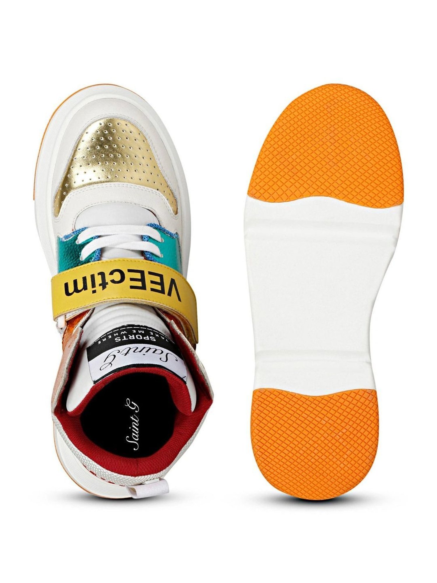 Saint G Women's Avery Multi Ankle High Sneakers