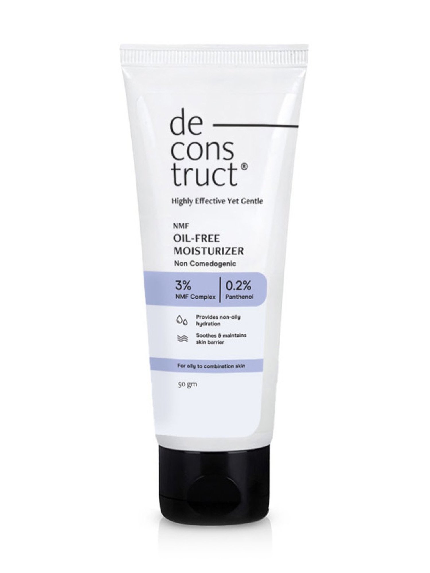 Deconstruct Oil-Free Moisturizer for Oily Skin - 3% NMF Complex + 0.2% Panthenol - 50 gm