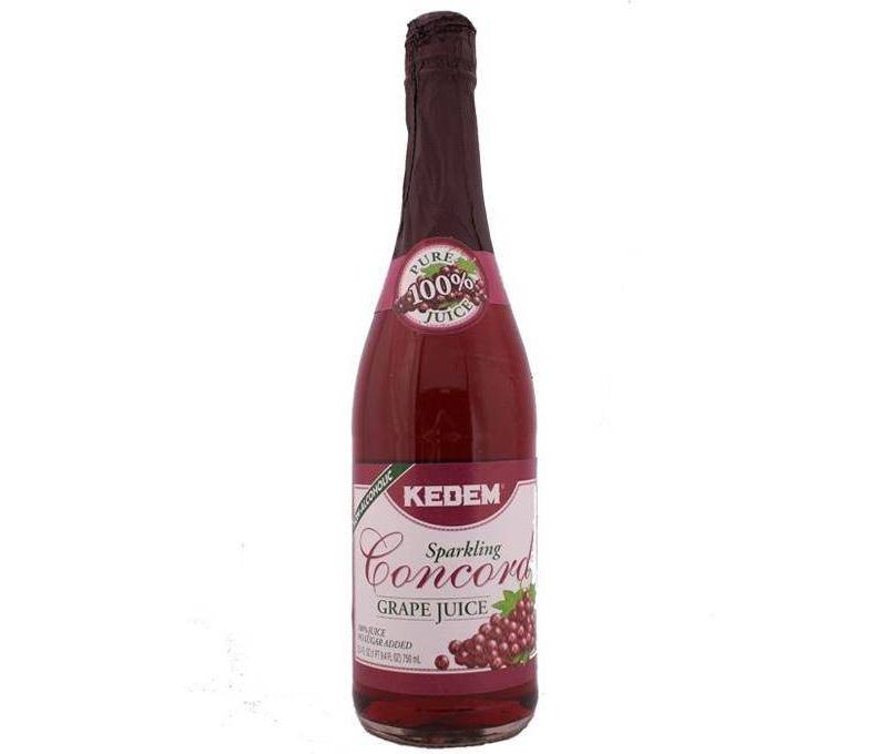 Kedem Sparkling Concord Grape Juice - 25.4fl oz