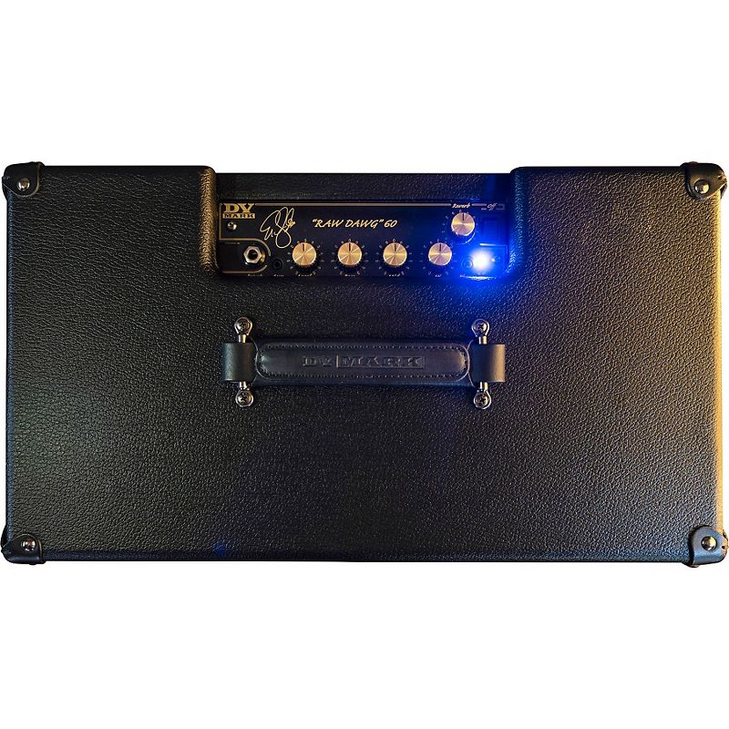 DV Mark EGC Raw Dawg 60 Eric Gales Signature 60W 1x12 Guitar Combo Amp Black and Gold