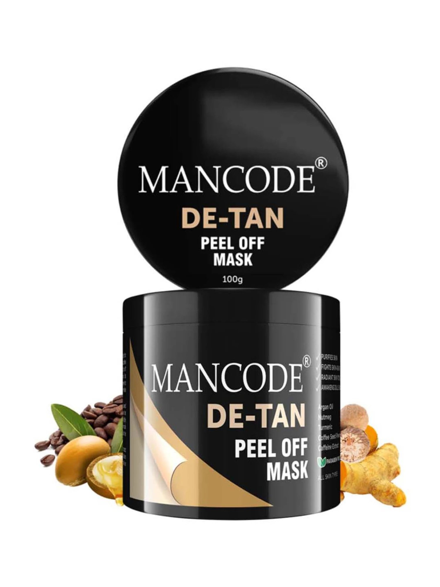 Mancode Detoxifying De Tan, Vitamin C & Acne Control Tea Tree Foaming Facewash (Pack of 3)
