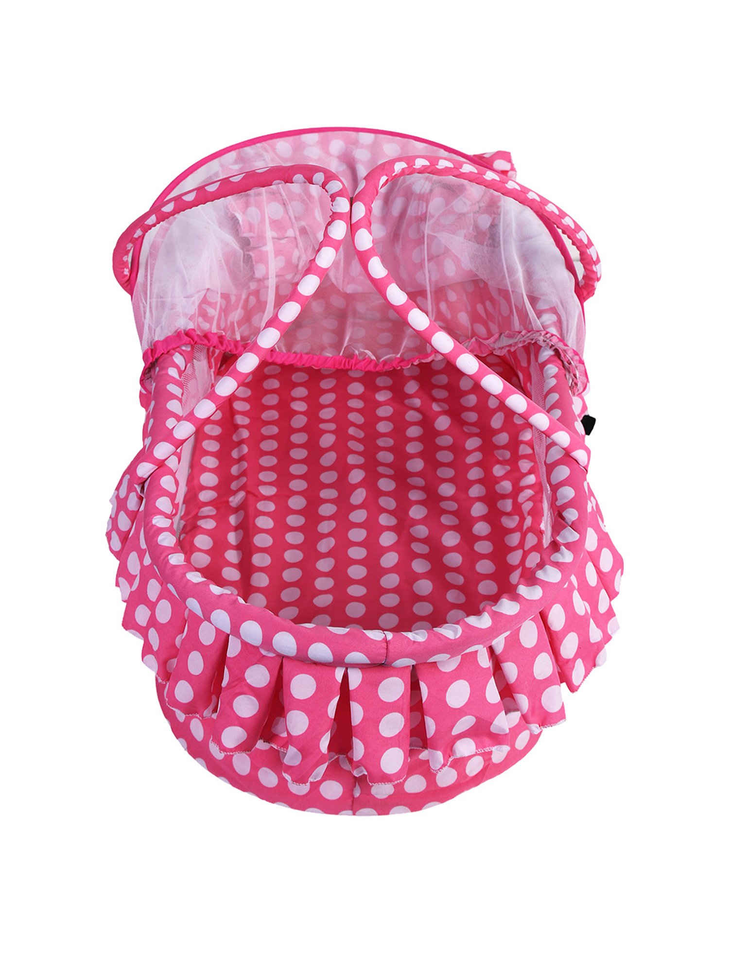 Kiddery Ble Value Baby Bassinet with Mosquito Protection Net (Age 0-8 Months)