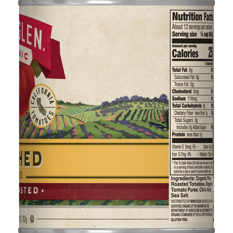 Muir Glen Fire Roasted Crushed - 28oz