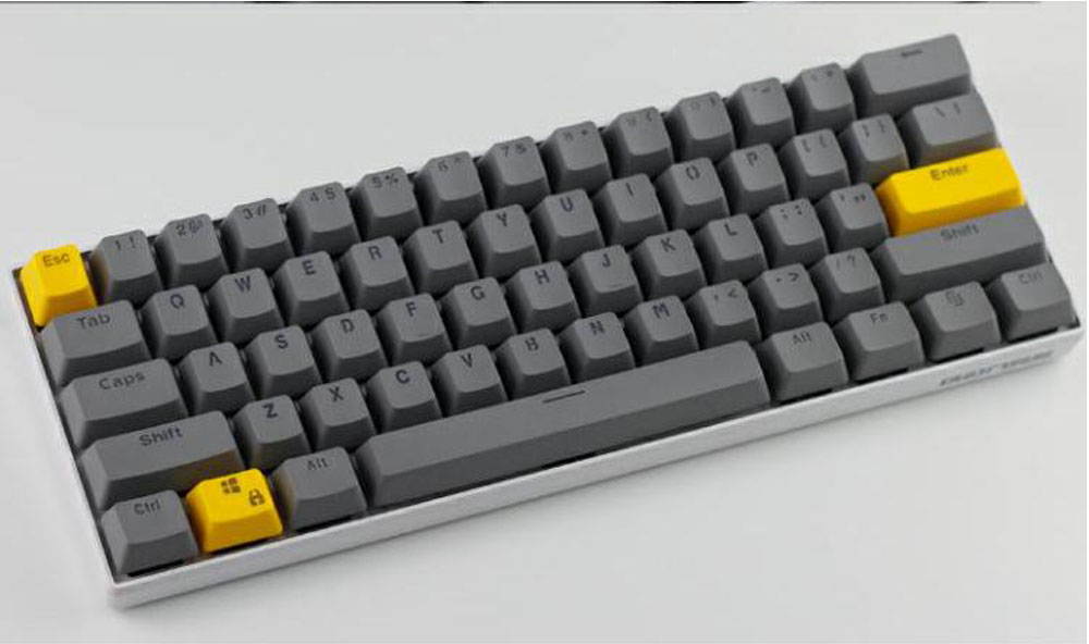 CUUWE 61 PBT Keycaps for 60 Percent Keyboard, Backlit Keycap Set for Mechanical Gaming Keyboard OEM Profile Keycaps with Key Puller for Cherry MX Switches GH60/RK61/GK61/Annie pro 2