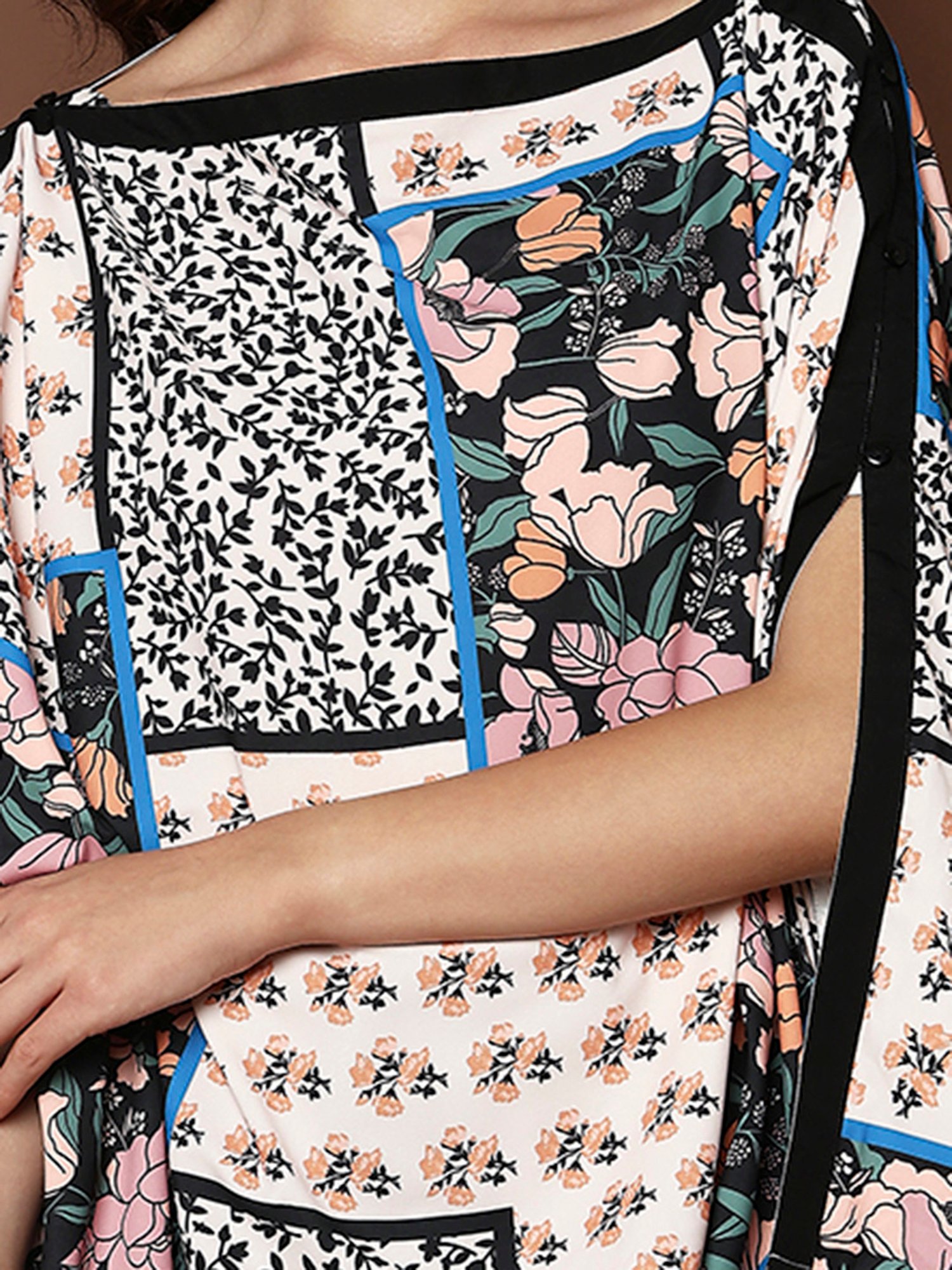 Vero Moda Multicolor Floral Print Top