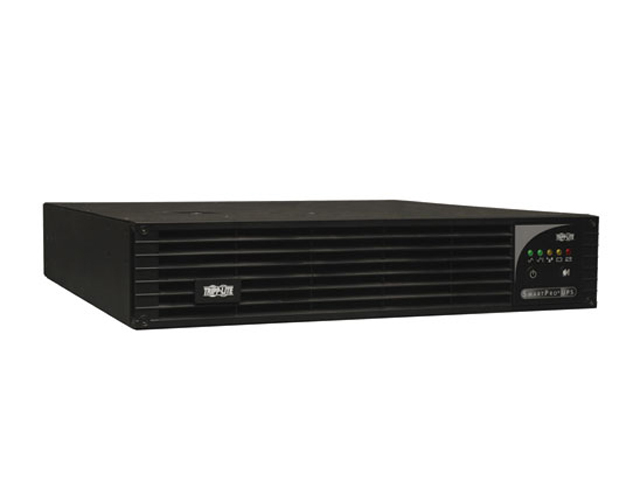 PR1000LCDRT2U Smart App Sinewave UPS System, 1000VA/900W, 8 Outlets, AVR, 2U Rack/Tower Black