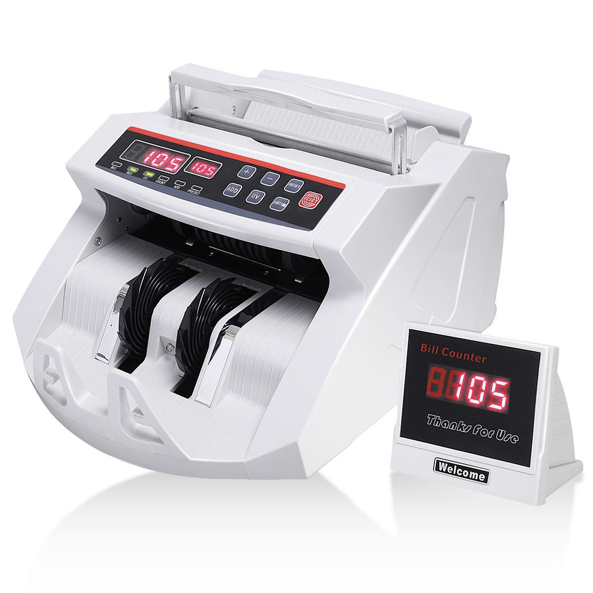 Money Bill Counter Machine Counterfeit Detector