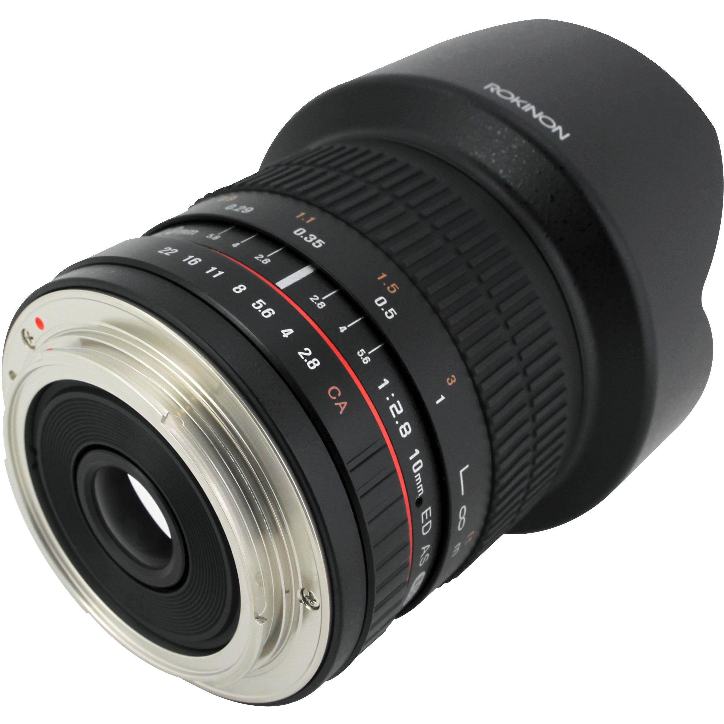 Rokinon 10mm f/2.8 Ultra Wide Angle Lens (for Sony Alpha E-Mount Cameras)