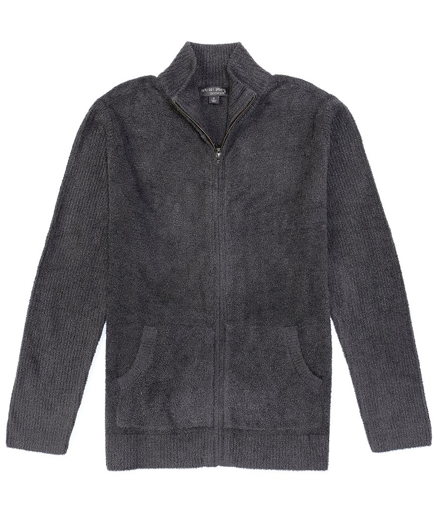 Barefoot Dreams Long-Sleeve Zip Front Sporty Jacket