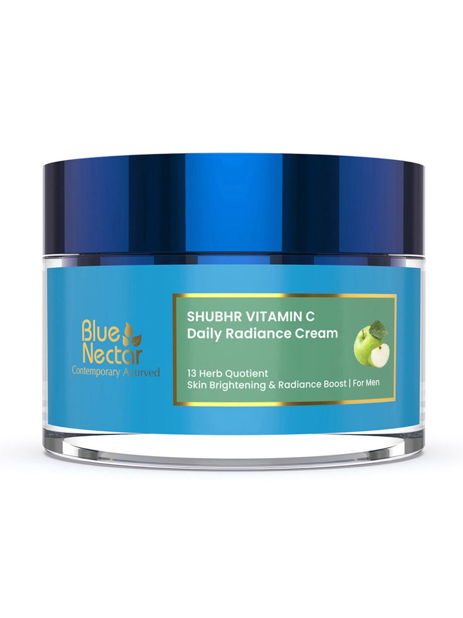 Blue Nectar Ayurvedic Brightening & Radiance Cream for Men - 50 gm