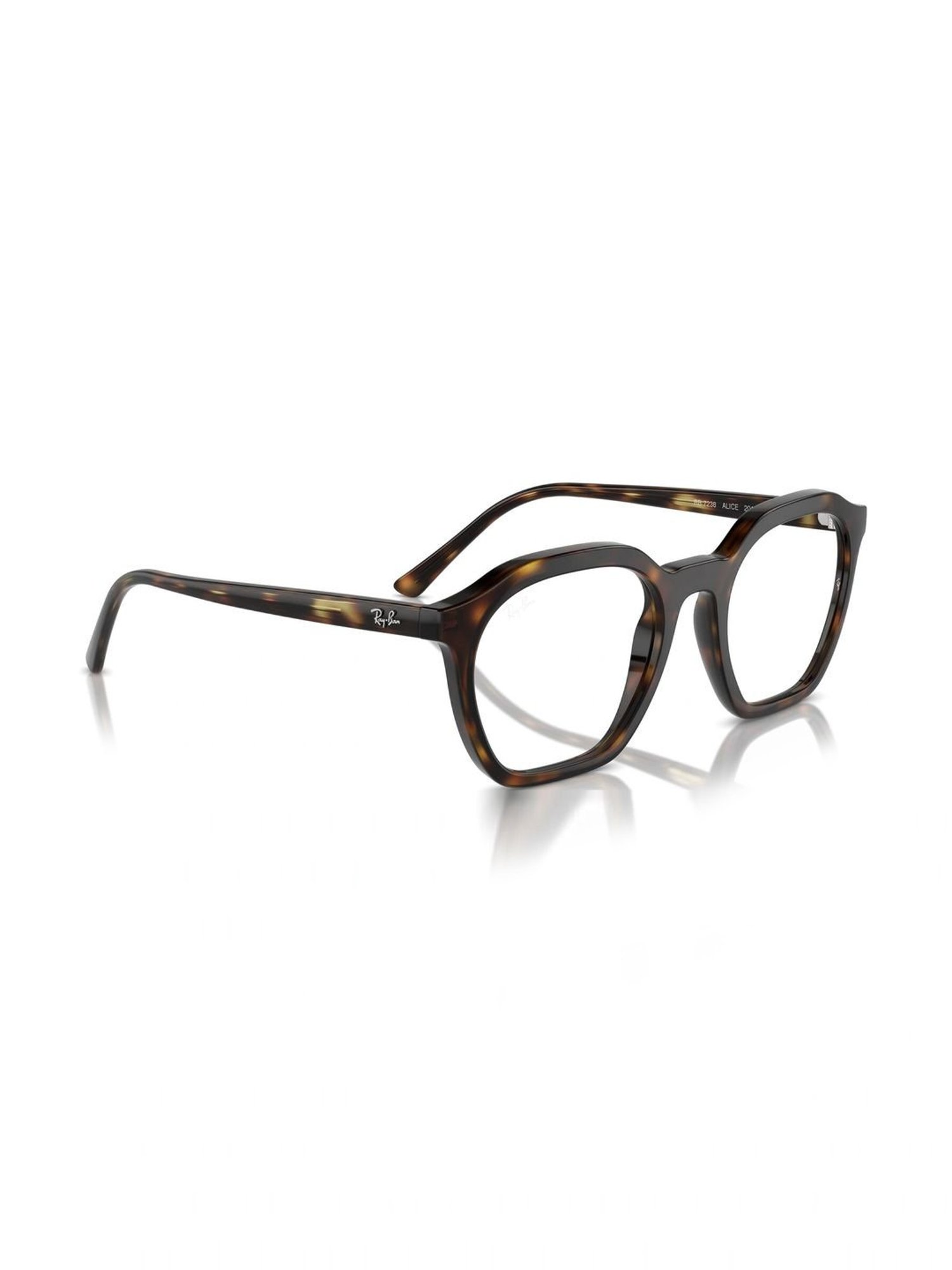 Carolina Herrera Brown Full Rim Round Eye Frame For Women