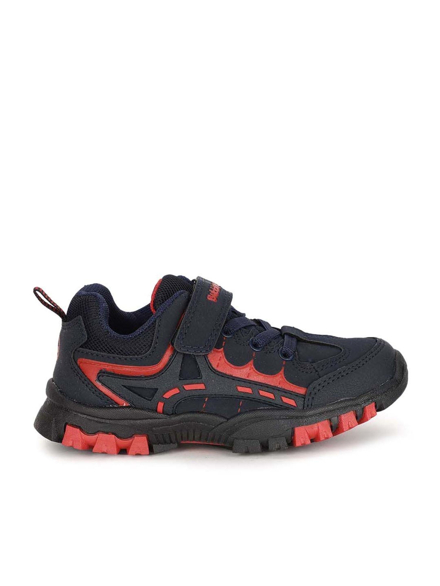 Bubblegummers by Bata Kids Blue & Red Velcro Shoes