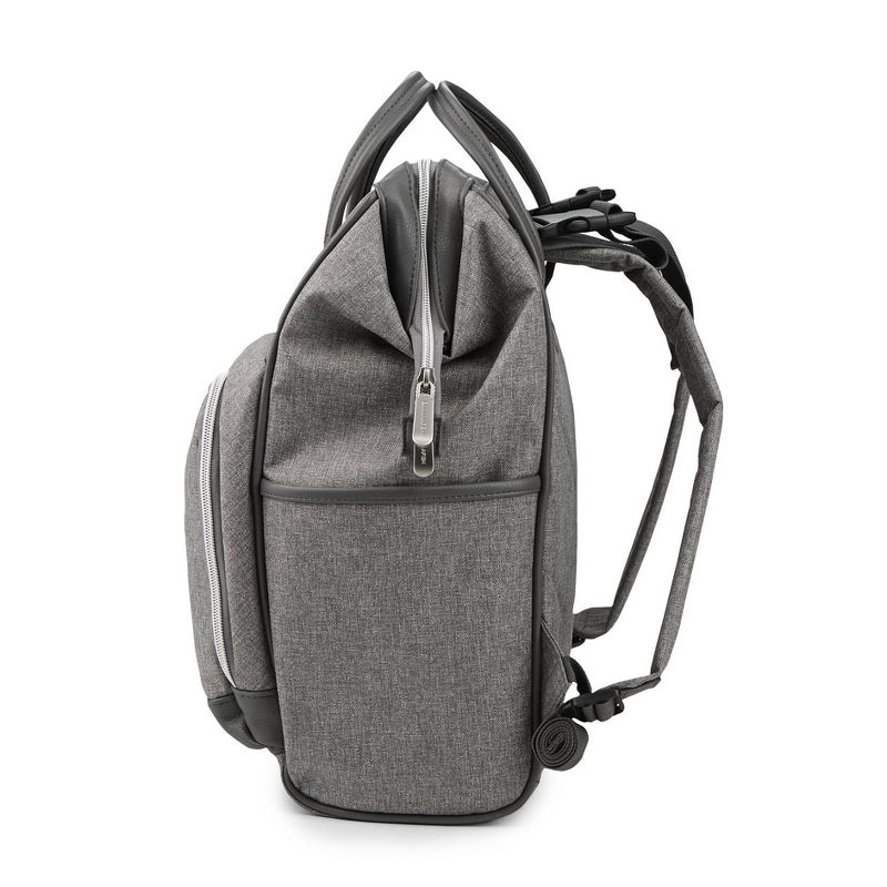 Bananafish Diaper Bag Solid - Light Gray Heather