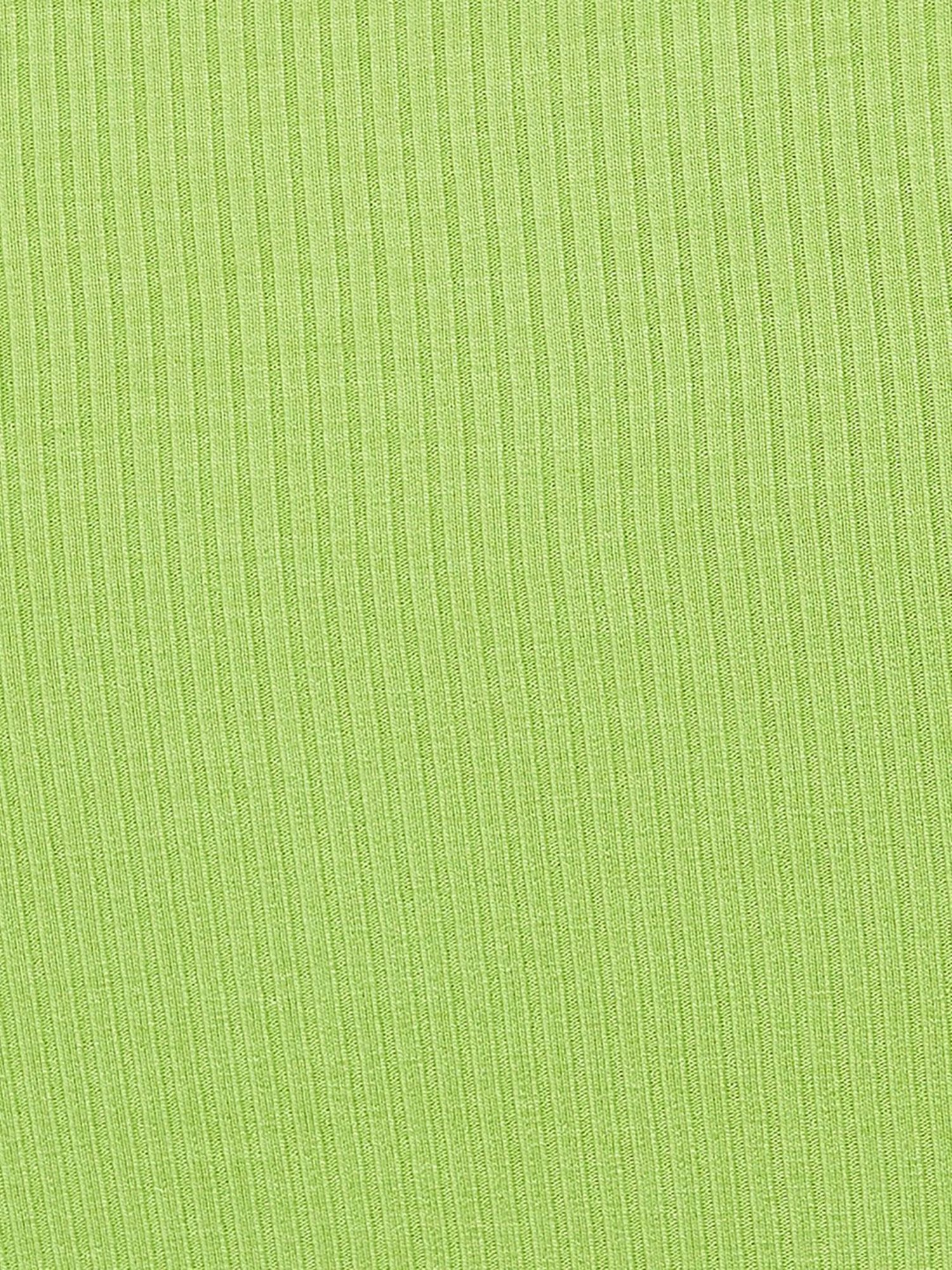 Code by Lifestyle Green Sweet Heart Neck Top