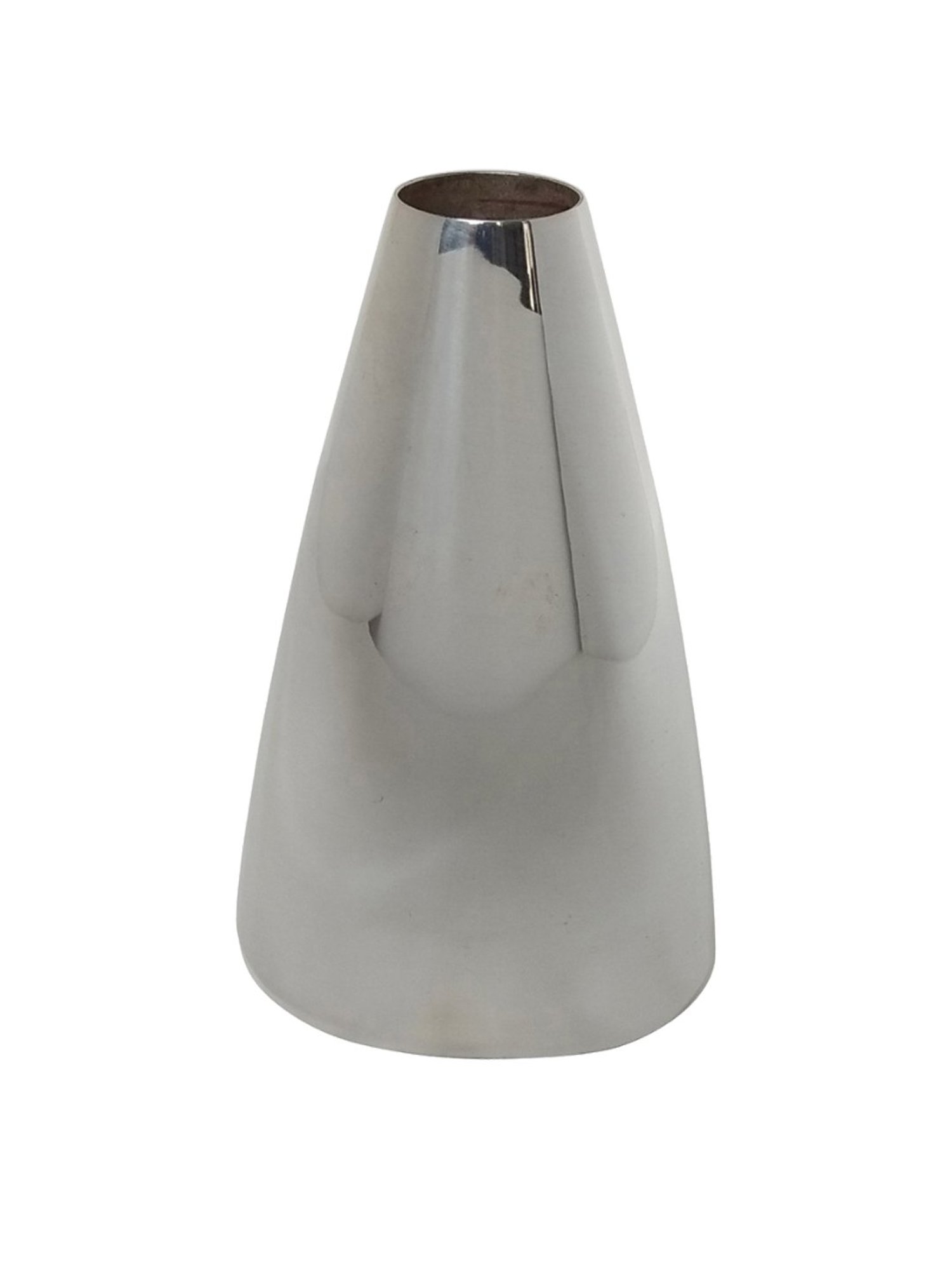 Episode Silver Plated Flower Vase Pyramid