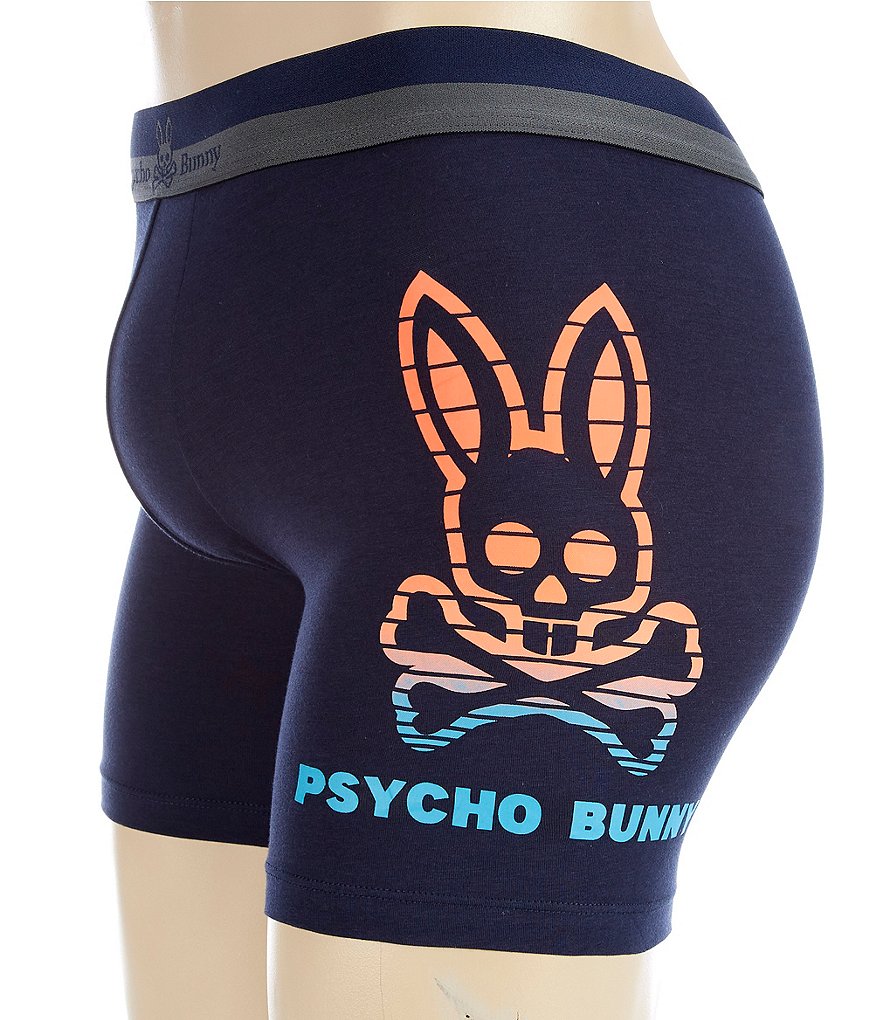 Psycho Bunny Pima Cotton Modal Boxer Briefs 2-Pack