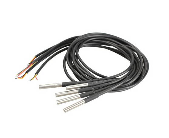 WWH-5pcs 100cm DS18b20 Waterproof Temperature Sensors Temperature Transmitter