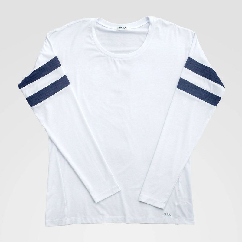 NCAA Yale Bulldogs Long Sleeve Relaxed Crew Activewear Pullover - White L