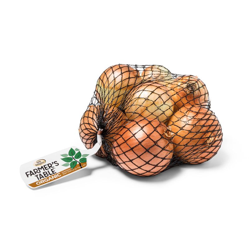 Organic Yellow Onion - 2lb Bag