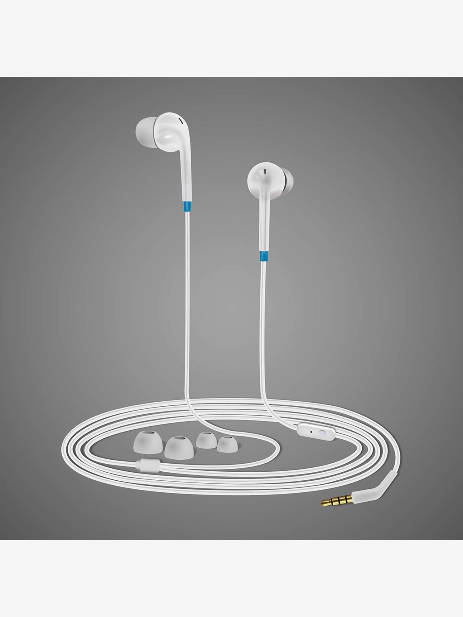 Saregama Carvaan GX01 Wired Earphone With Mic (Classic White)