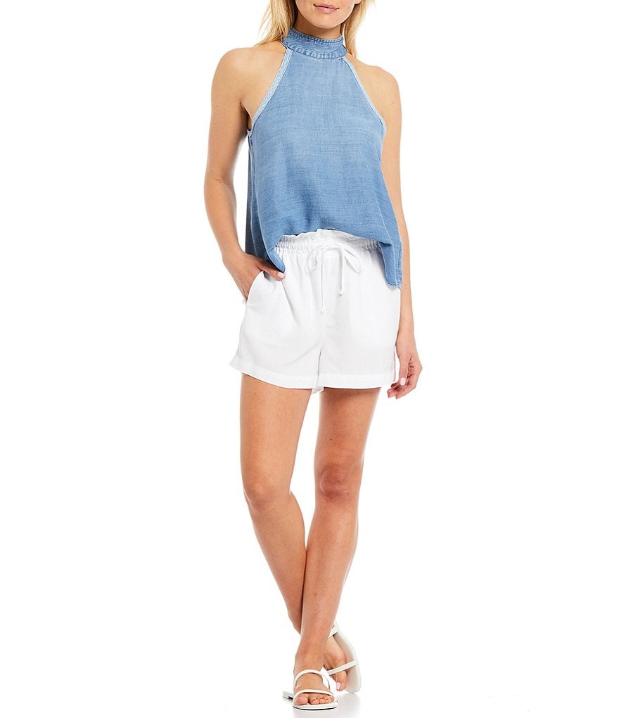 Cloth & Stone Button Side Coordinating Shorts