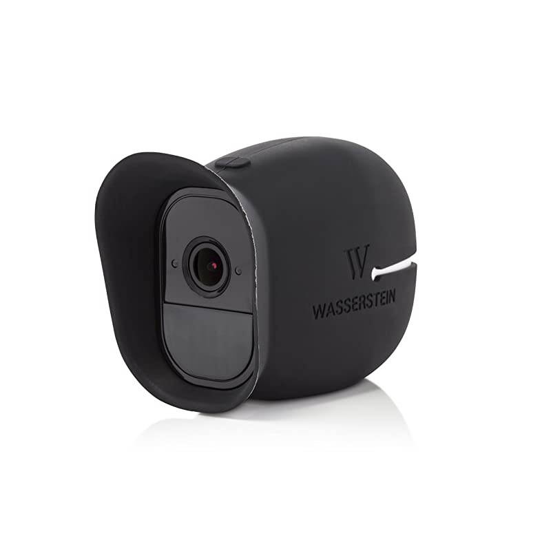 4 x Silicone Skins with sunroof Compatible with Arlo Pro & Arlo Pro 2 Smart Security - 100% Wire-Free Cameras (Black)