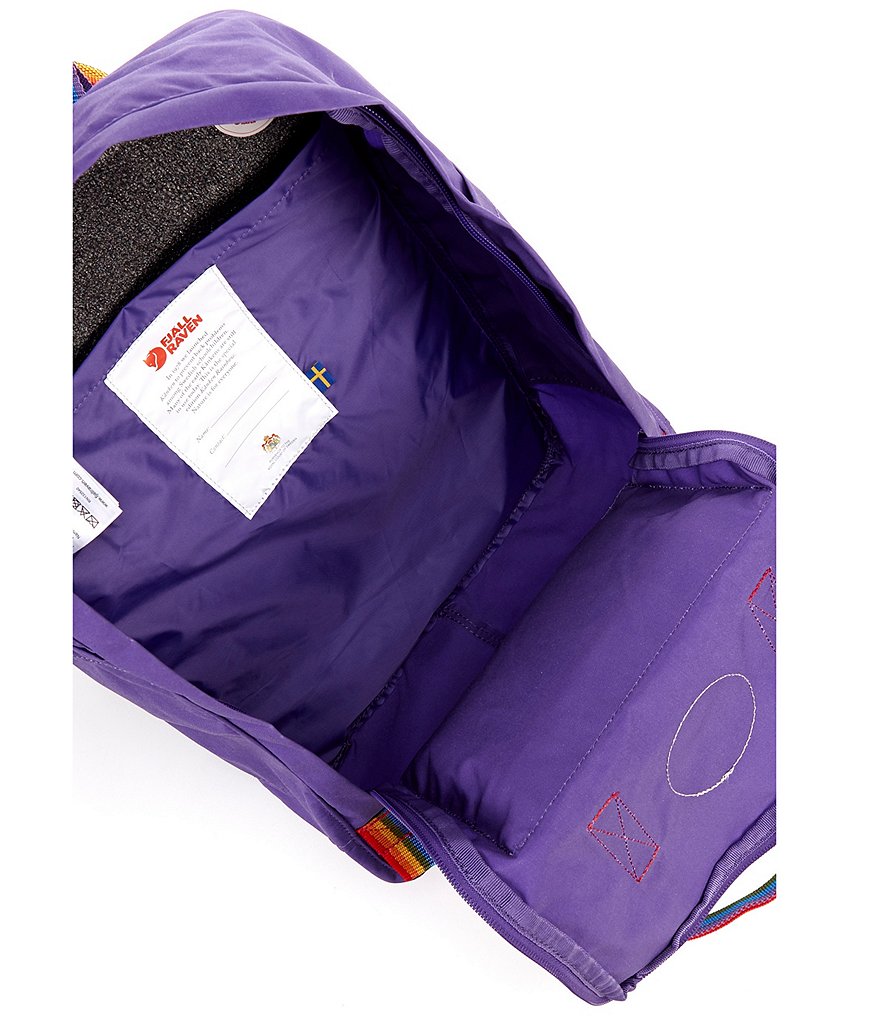Fjallraven Kanken Rainbow Handle Backpack