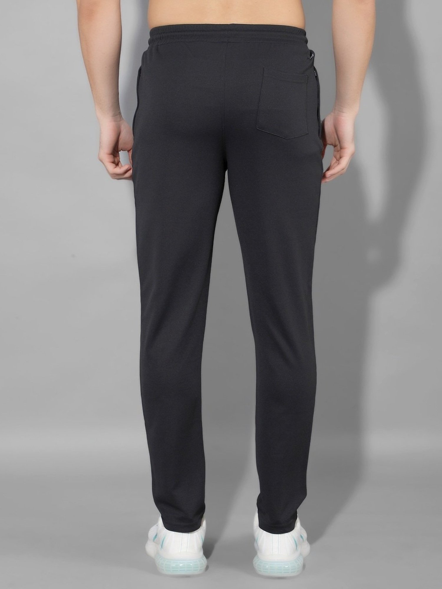 Force NXT Coal Regular Fit Sports Trackpants